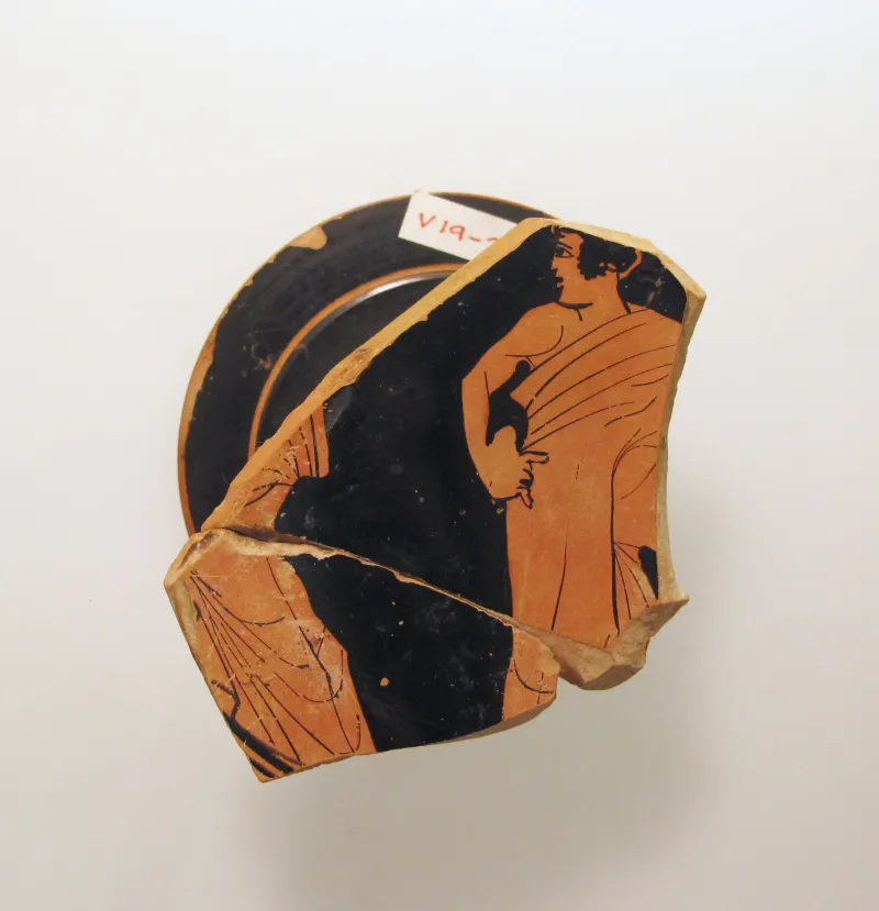 Fragment Of A Terracotta Kylix (Drinking Cup) Met 