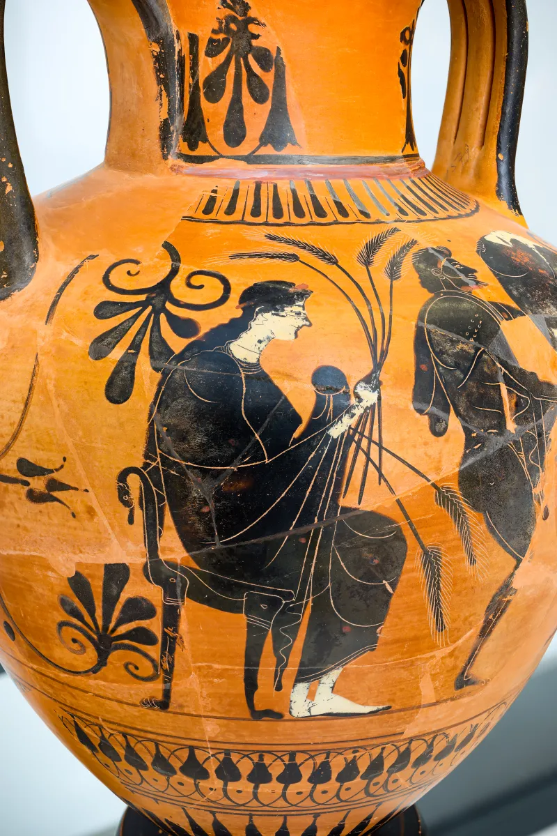Acheloos Painter - Abv 383 12 - Sisyphos With Persephone And Hades - München As 1549 - 