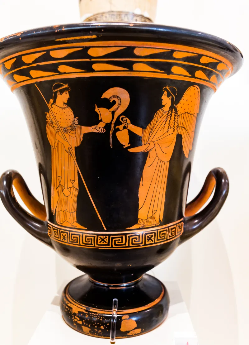 Achilles Painter - Arv 991 56 - Athena And Nike - Man And Woman - Athens Nam 