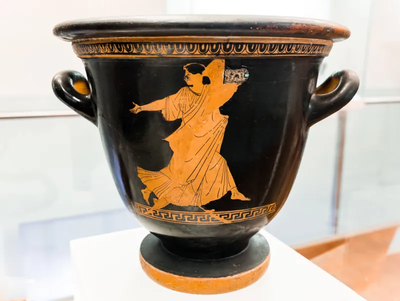Achilles Painter - Arv 991 63 - Nike With Deer - Woman - Roma Mnevg 25007 - 