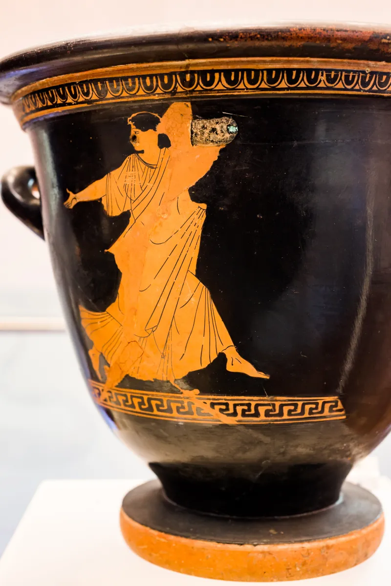 Achilles Painter - Arv 991 63 - Nike With Deer - Woman - Roma Mnevg 25007 - 