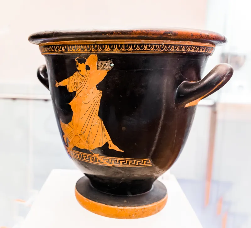 Achilles Painter - Arv 991 63 - Nike With Deer - Woman - Roma Mnevg 25007 - 