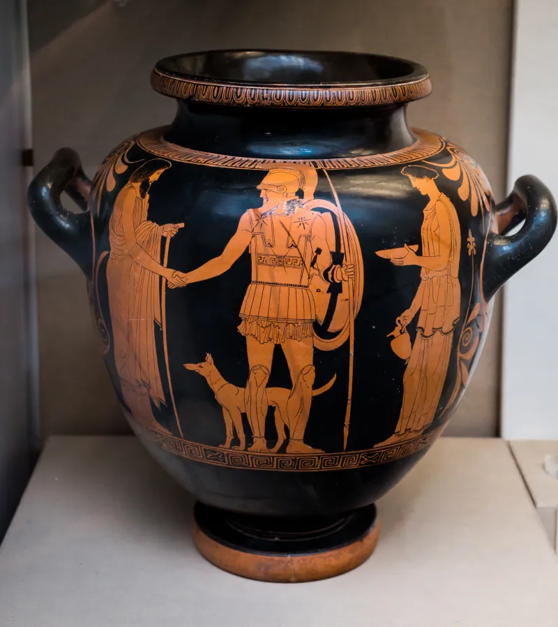 Achilles Painter Arv 992 65 Warrior Leaving Home 