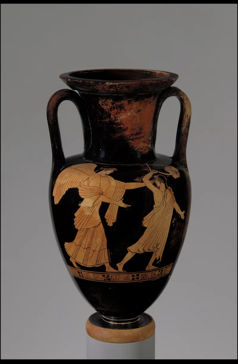 Terracotta Nolan Neck-Amphora (Jar) Met 