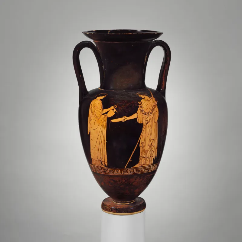 Terracotta Nolan Neck-Amphora (Jar) Met 