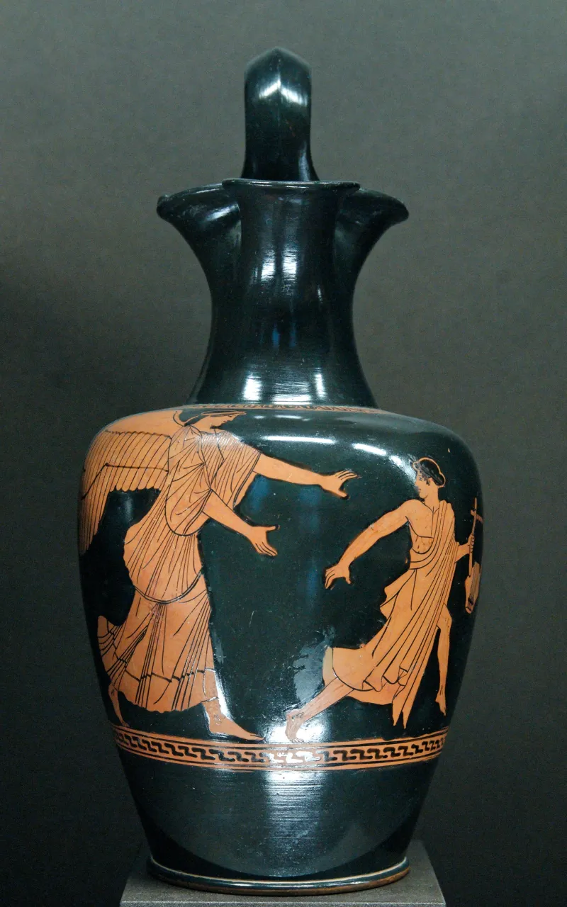 Tithonos Eos Louvre 