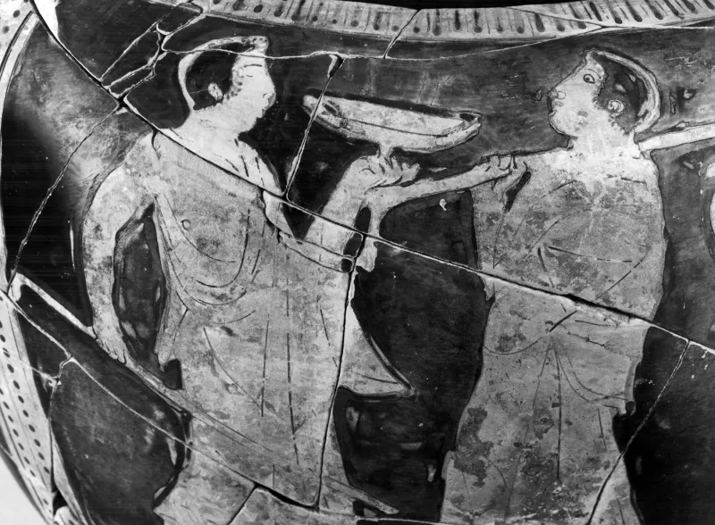 Agrigento Painter - Column-Krater With Komos - Walters 4871 - Side B 