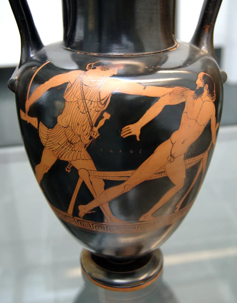 Theseus Prokroustes Staatliche Antikensammlungen 