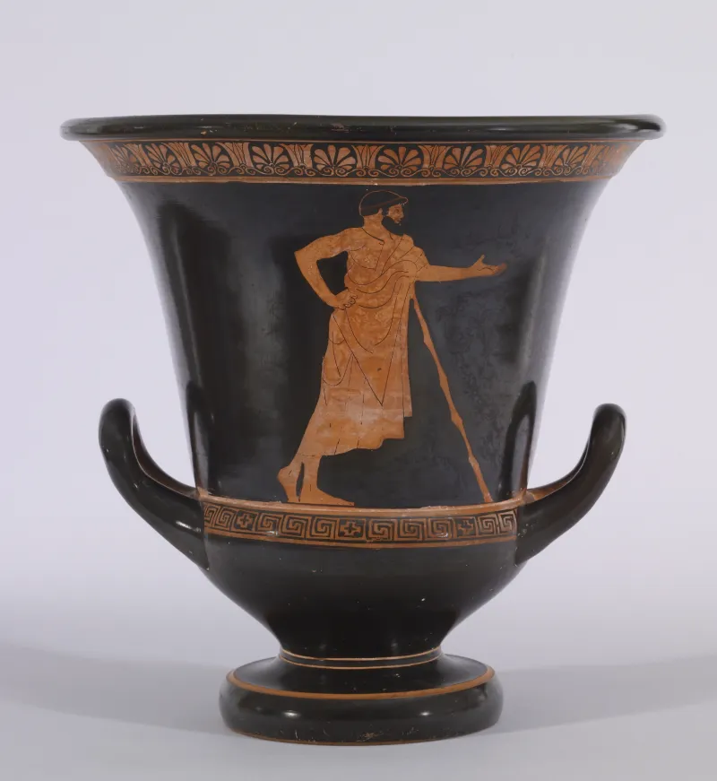 Altamura Painter - Red-Figure Calyx Krater - Walters 48262 - Side 