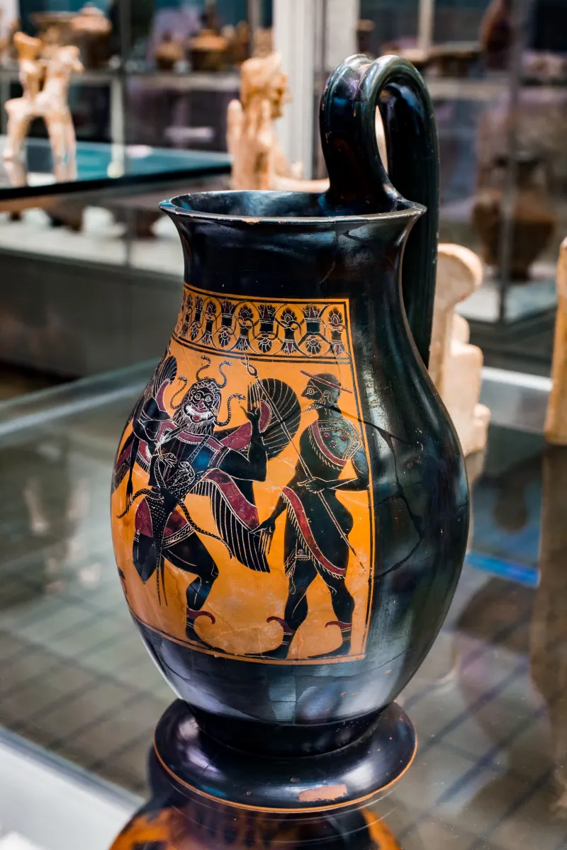 Amasis Painter - Abv - Perseus Killing Medusa - London Bm 1849-0620-5 - 