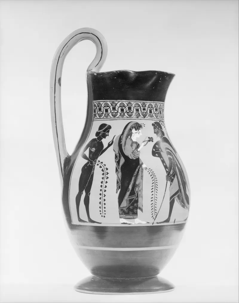 Terracotta Olpe (Jug) Met 