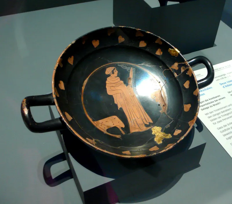Celts - Drinking Bowl From Athens 