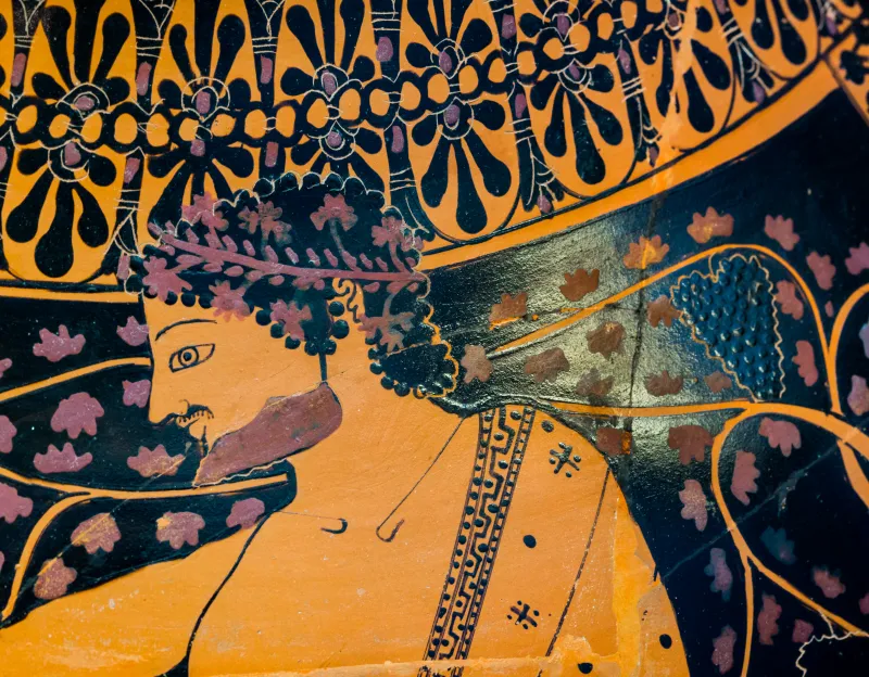 Andokides Painter Arv 4 9 Herakles Reclining With Athena 