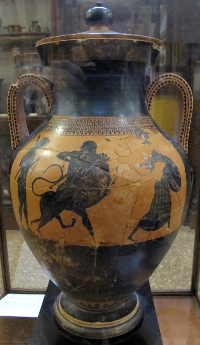 Pittore Di Andokides, Anfora Bilingue, 530-520 