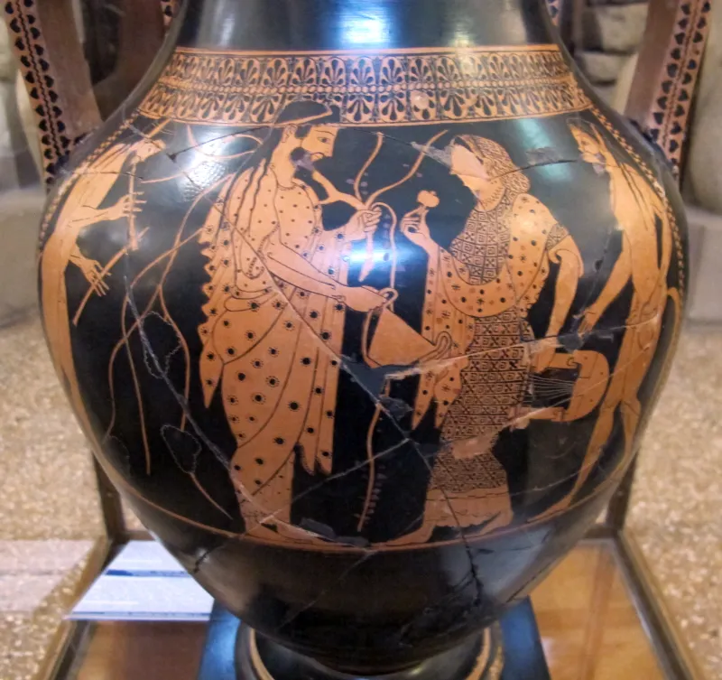 Pittore Di Andokides, Anfora Bilingue, 530-520 