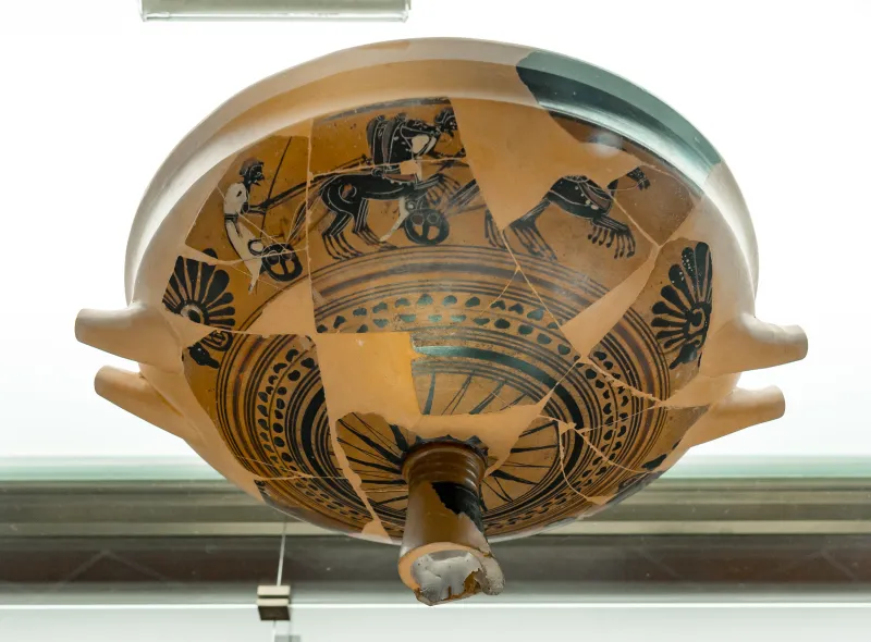 Ano Achaia Painter - Abv 195 2 - Chariot Race - Firenze Man 71013 - 