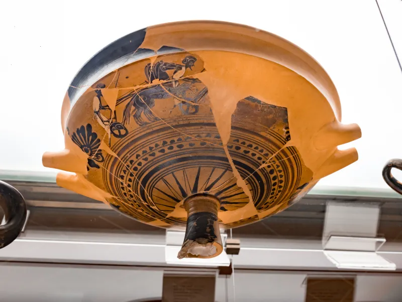 Ano Achaia Painter - Abv 195 2 - Chariot Race - Firenze Man 71013 - 