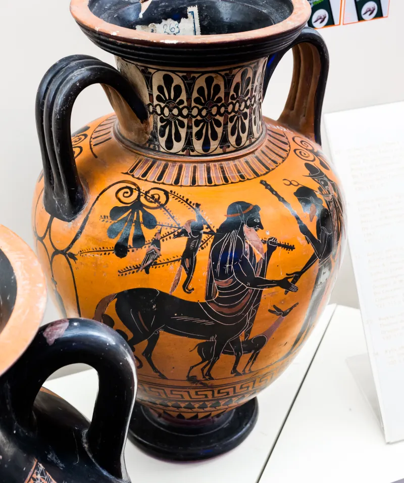 Antimenes Painter - Abv 270 63 - Herakles And Pholos - Gods - Roma Mnevg 50626 - 