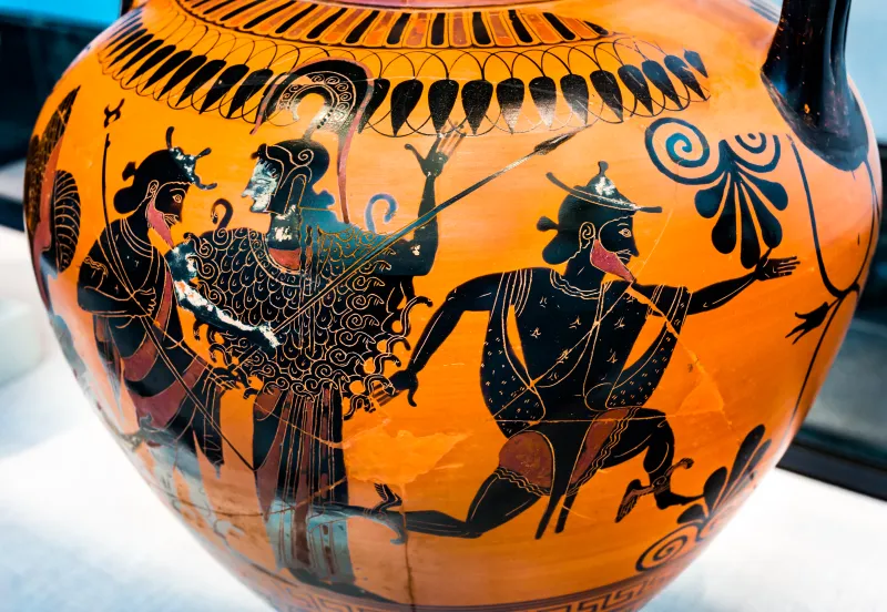 Antimenes Painter - Abv 271 79 - Perseus And The Gorgons - München As 1555 - 