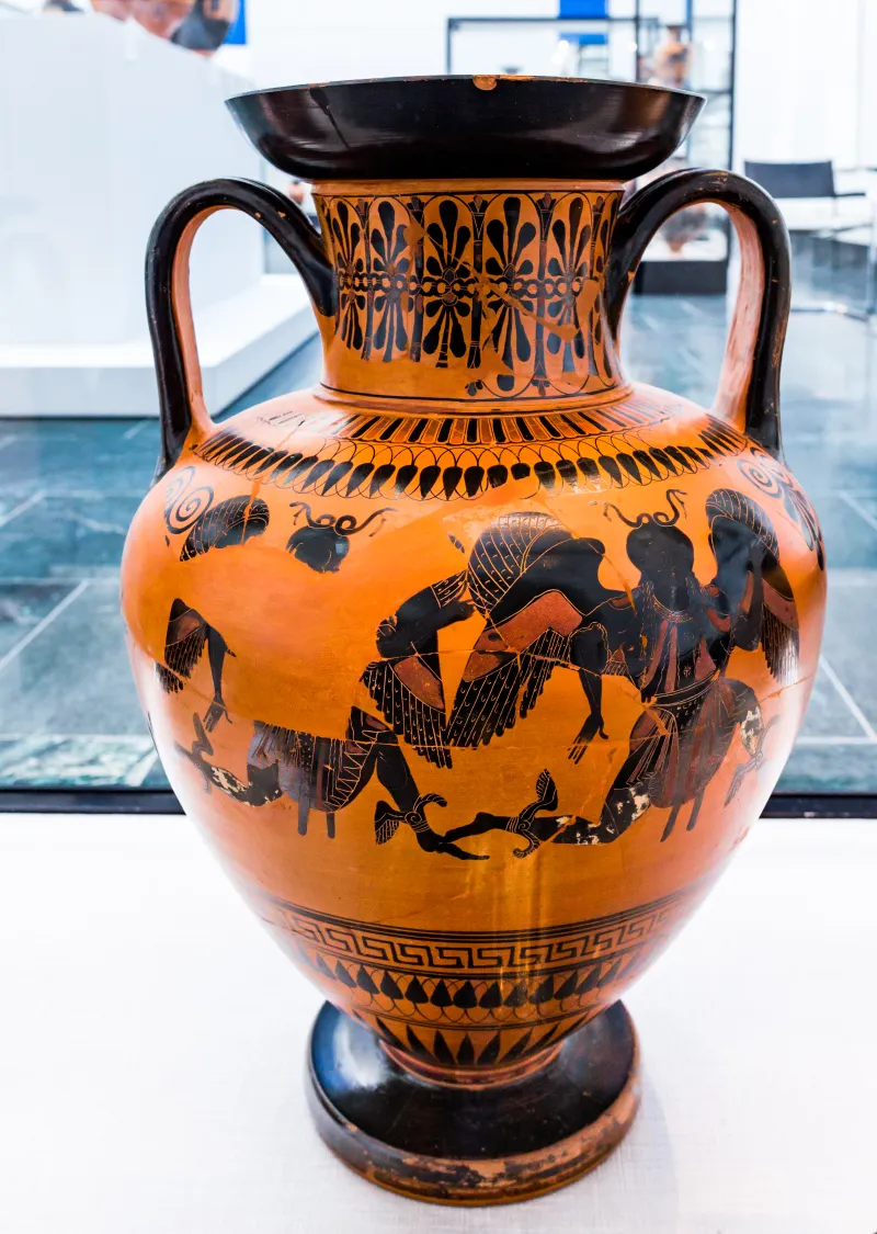 Antimenes Painter - Abv 271 79 - Perseus And The Gorgons - München As 1555 - 