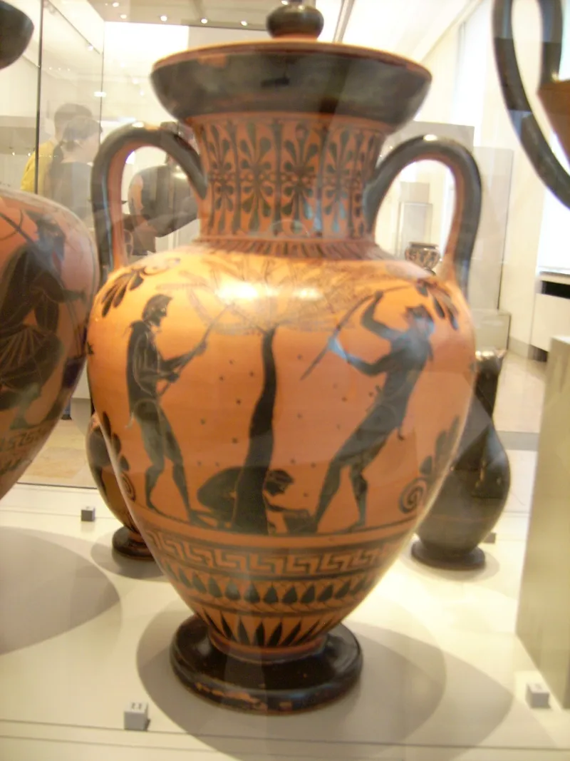 Antimenes Painter Neck Amphora Altes Museum Berlin Antikensammlung 