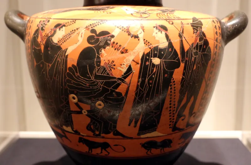Cerchia Del Pittore Di Antimene, Hydria, Attica 525 Ac 