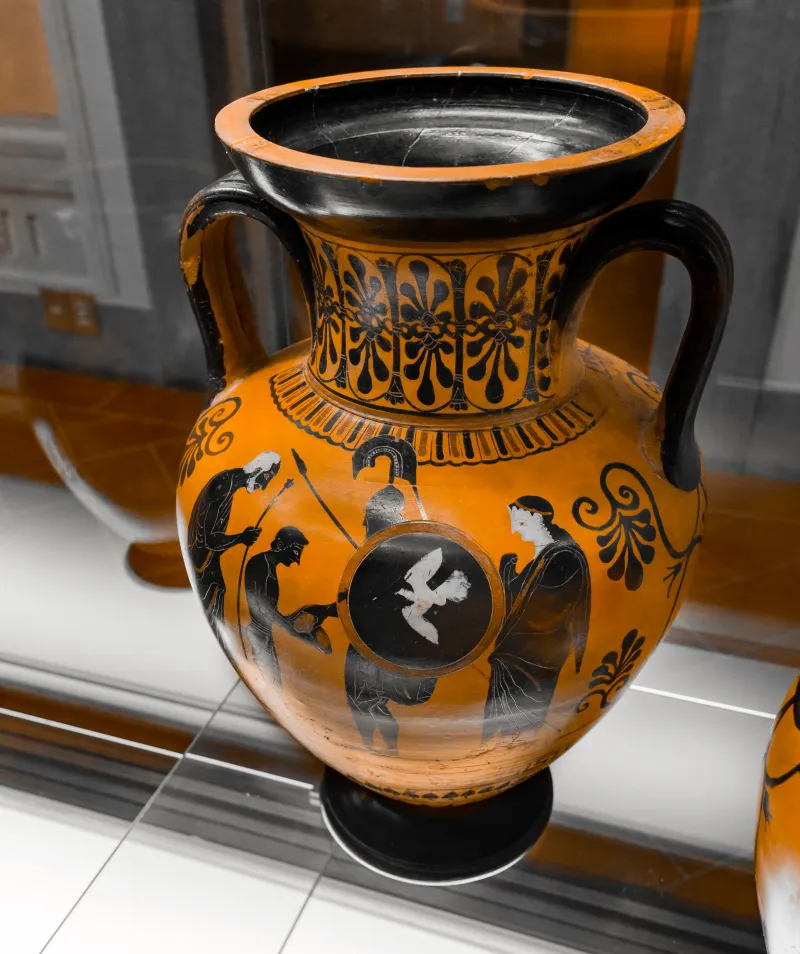 Manner Of The Antimenes Painter - Abv 278 30 - Judgement Of Paris - Warrior Departing - Firenze Man 3856 - 