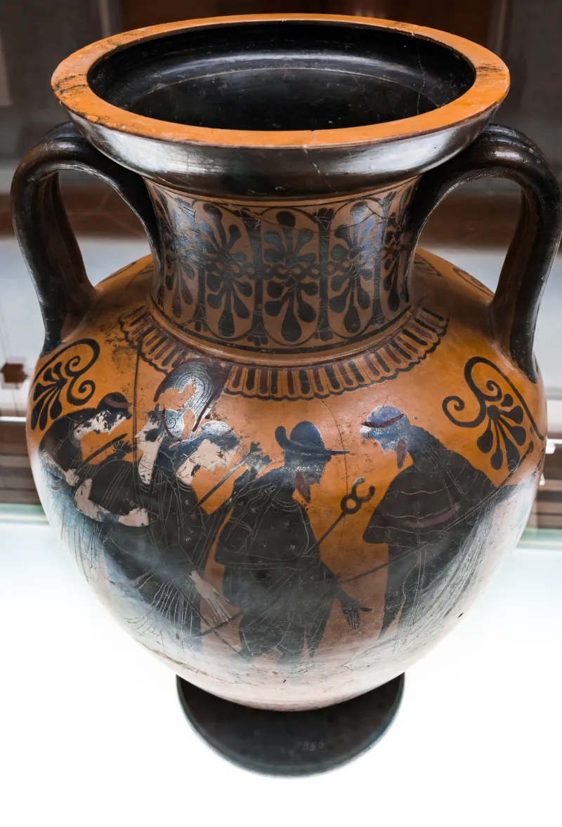 Manner Of The Antimenes Painter - Abv 278 30 - Judgement Of Paris - Warrior Departing - Firenze Man 3856 - 