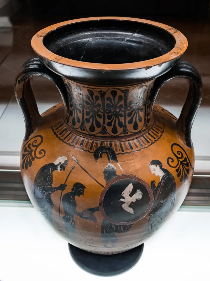 Manner Of The Antimenes Painter - Abv 278 30 - Judgement Of Paris - Warrior Departing - Firenze Man 3856 - 