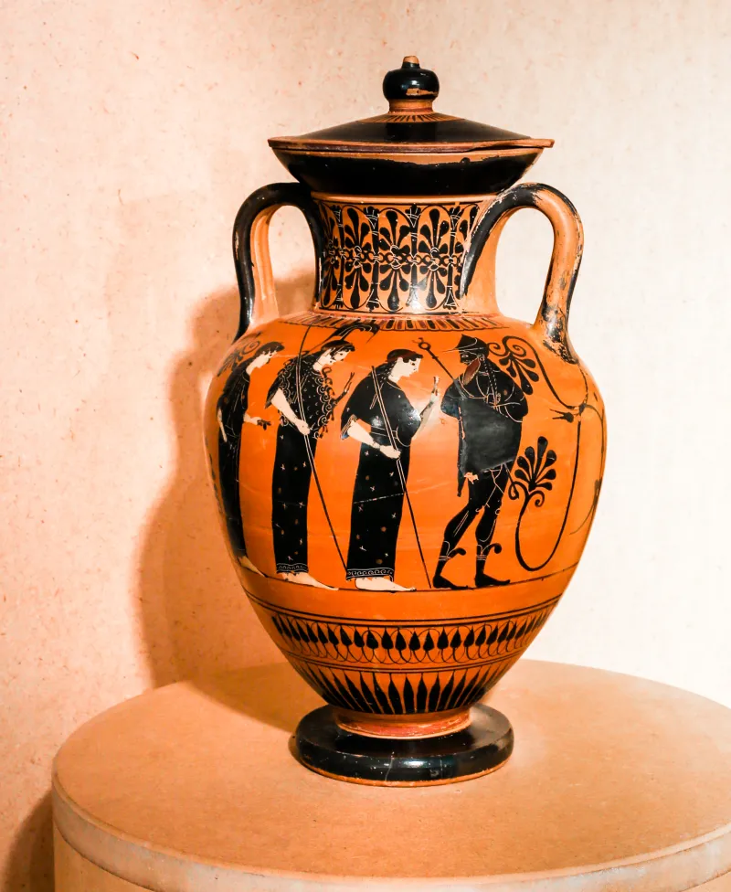Manner Of The Antimenes Painter - Abv 278 31 - Gods - Theseus Killing The Minotaur - Erlangen As M 61 - 