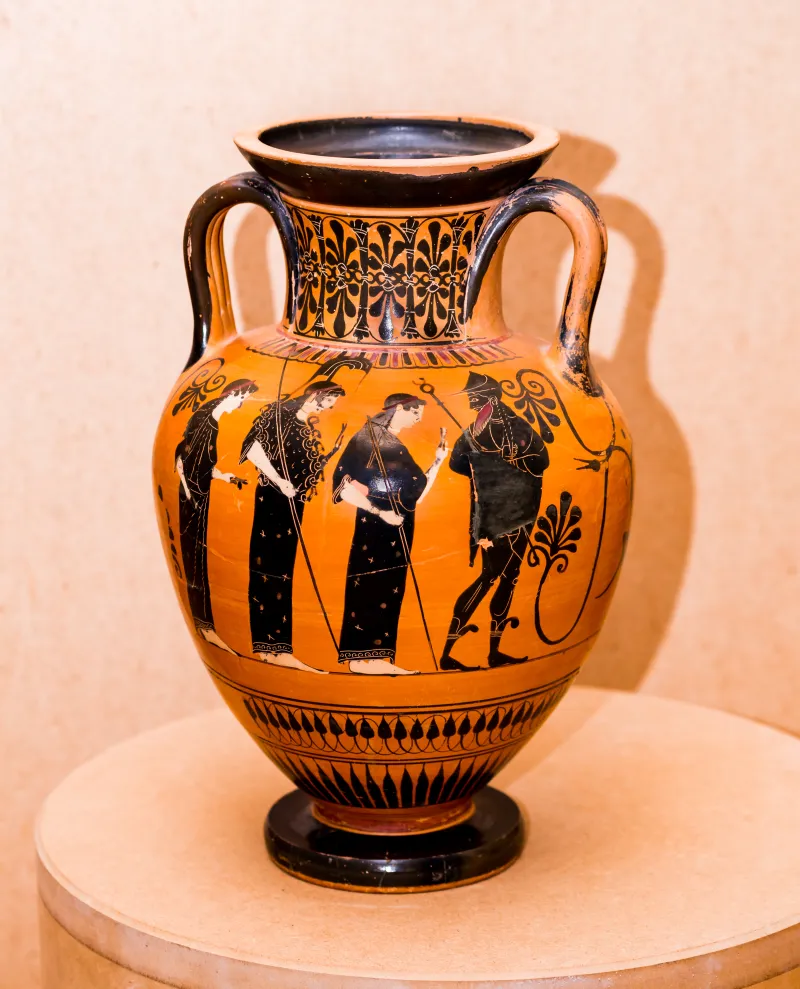 Manner Of The Antimenes Painter - Abv 278 31 - Gods - Theseus Killing The Minotaur - Erlangen As M 61 - 