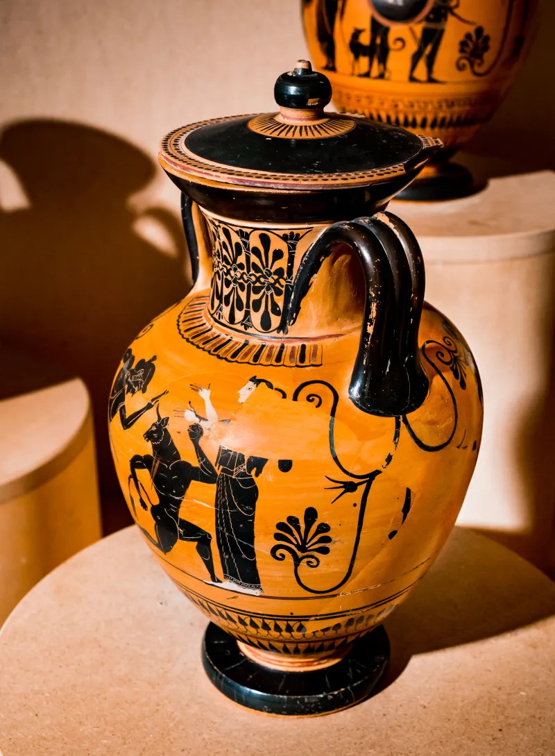 Manner Of The Antimenes Painter - Abv 278 31 - Gods - Theseus Killing The Minotaur - Erlangen As M 61 - 