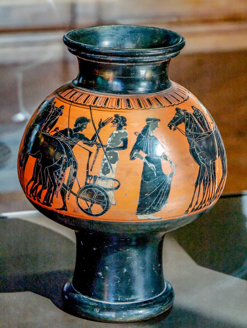 Psykter Warrior Louvre 