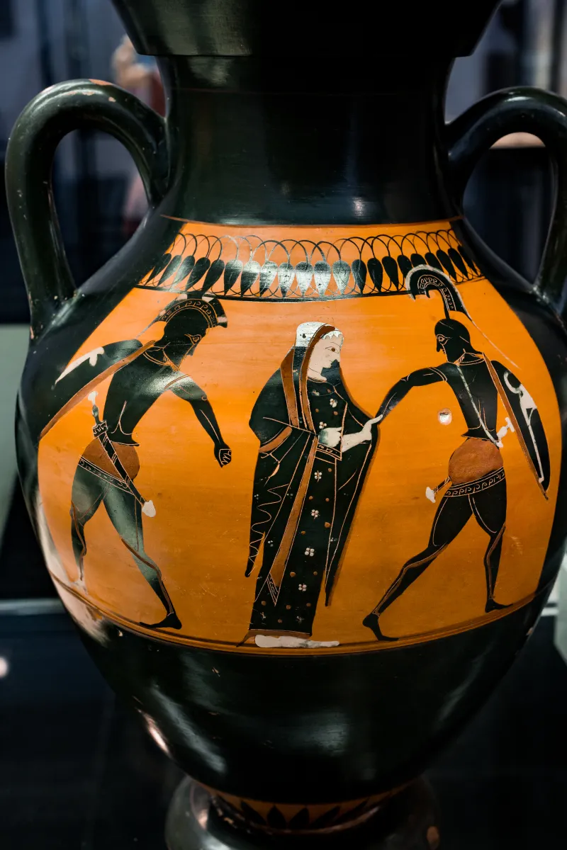 Related To The Antimenes Painter - Abv 281 16 - Judgement Of Paris - Recovery Of Helena - München As 1392 - 