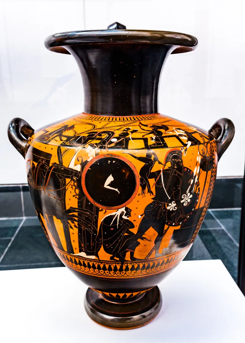 Close To The Antiope Group - Abv 362 27 - Achilles Killing Troilos - München As 1700 - 