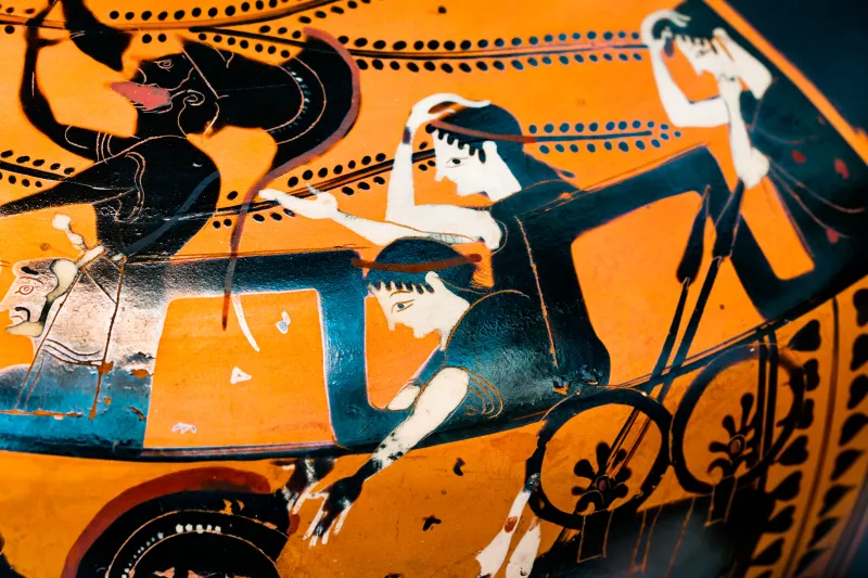 Close To The Antiope Group - Abv 362 27 - Achilles Killing Troilos - München As 1700 - 