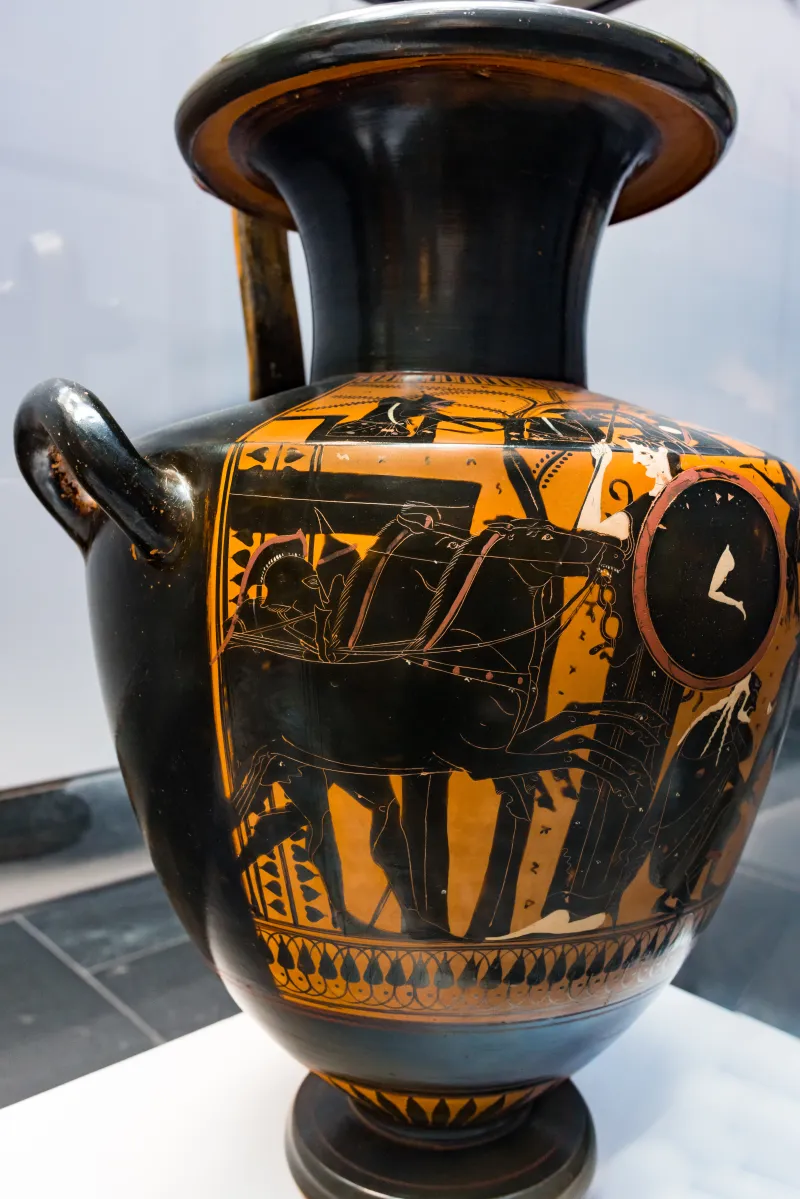 Close To The Antiope Group - Abv 362 27 - Achilles Killing Troilos - München As 1700 - 