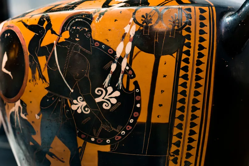 Close To The Antiope Group - Abv 362 27 - Achilles Killing Troilos - München As 1700 - 