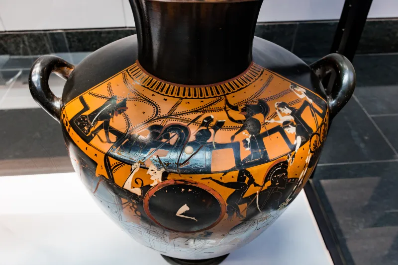 Close To The Antiope Group - Abv 362 27 - Achilles Killing Troilos - München As 1700 - 