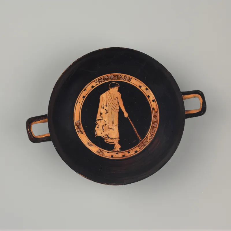Terracotta Kylix (Drinking Cup) Met 