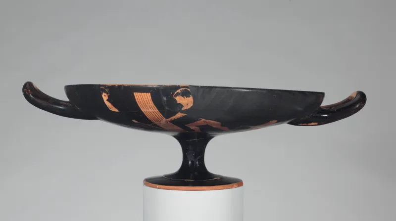 Terracotta Kylix (Drinking Cup) Met 