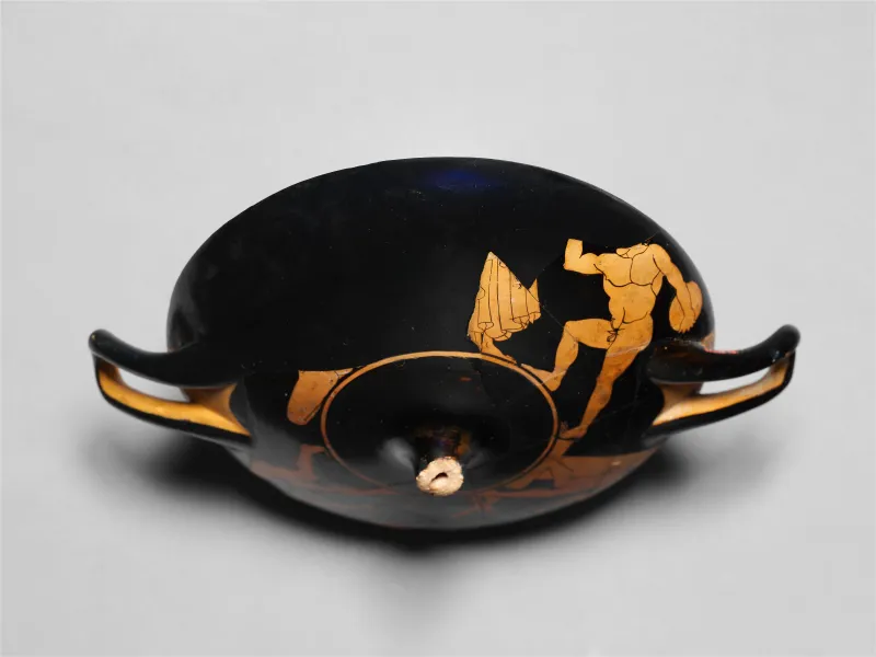 Terracotta Kylix (Drinking Cup) Met 