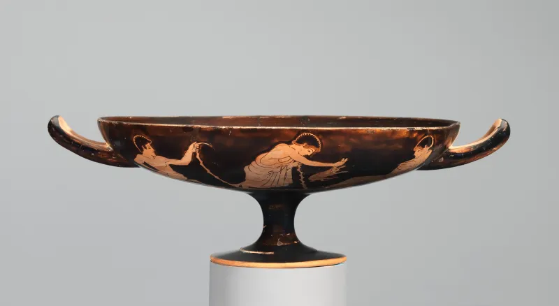 Terracotta Kylix (Drinking Cup) Met 