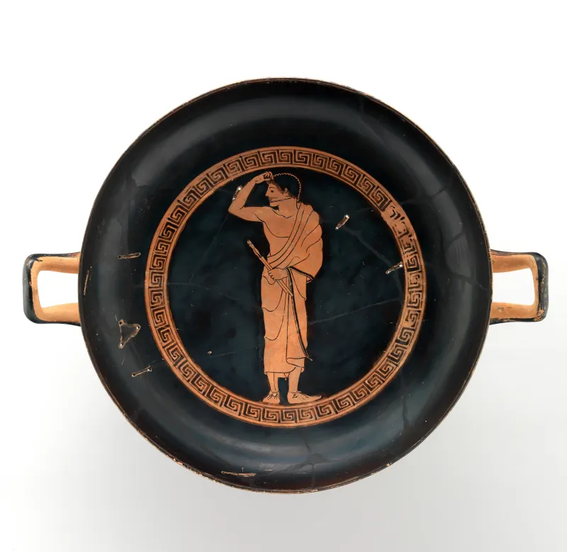 Terracotta Kylix (Drinking Cup) Met 