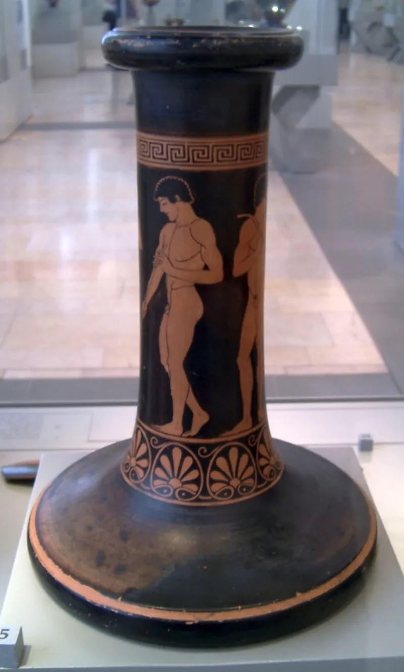 Vase Support By The Antiphon Painter Antikensammlung 