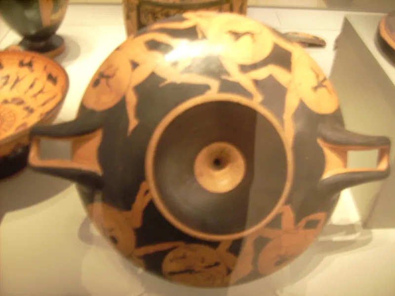 Waffenlauf Auf Kylix Des Antiphon-Malers 