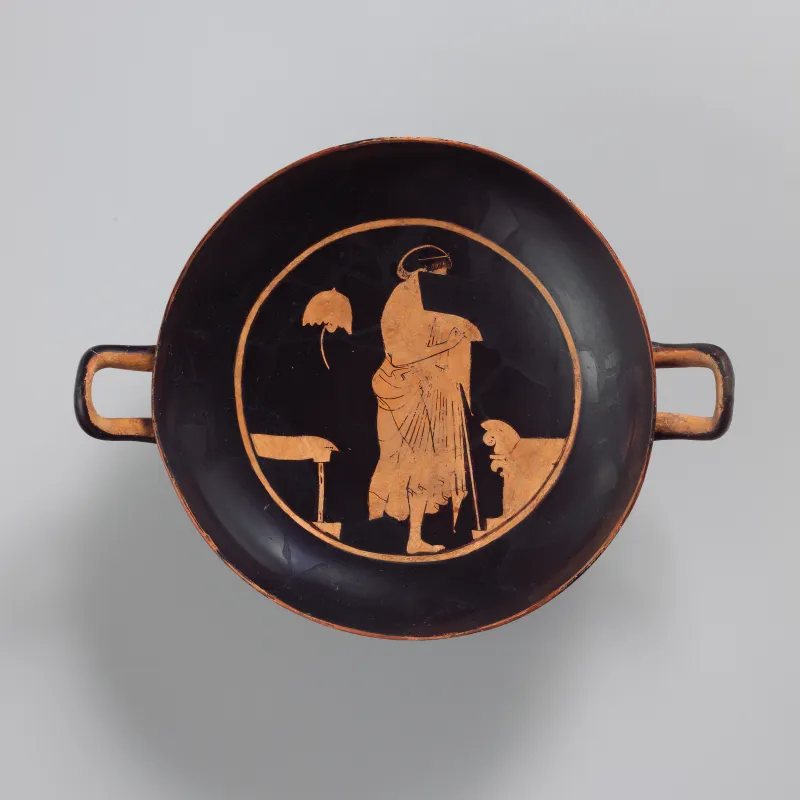 Terracotta Kylix (Drinking Cup) Met 
