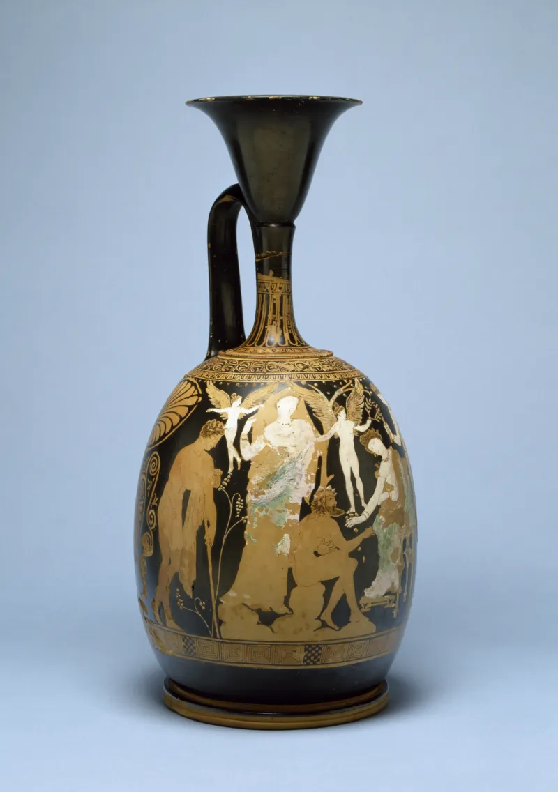 Apollonia Painter - Red-Figure "Kerch"-Style Lekythos - Walters 4884 - 