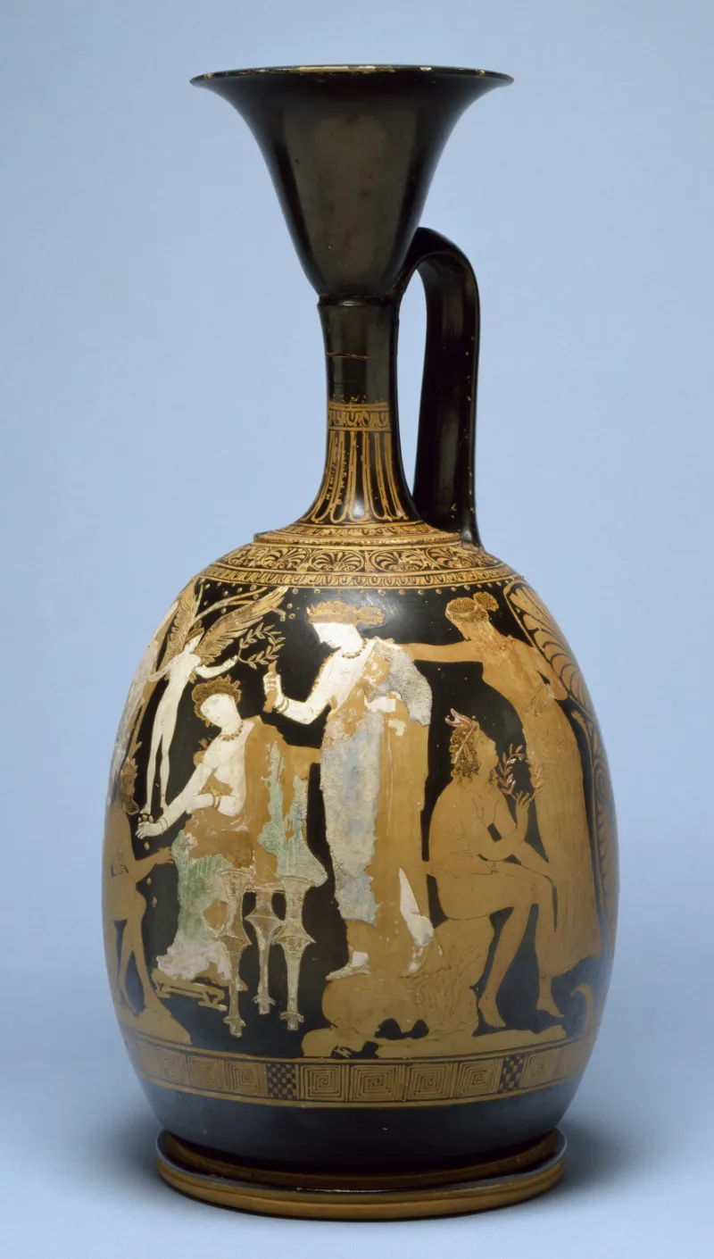 Apollonia Painter - Red-Figure "Kerch"-Style Lekythos - Walters 4884 - Right 