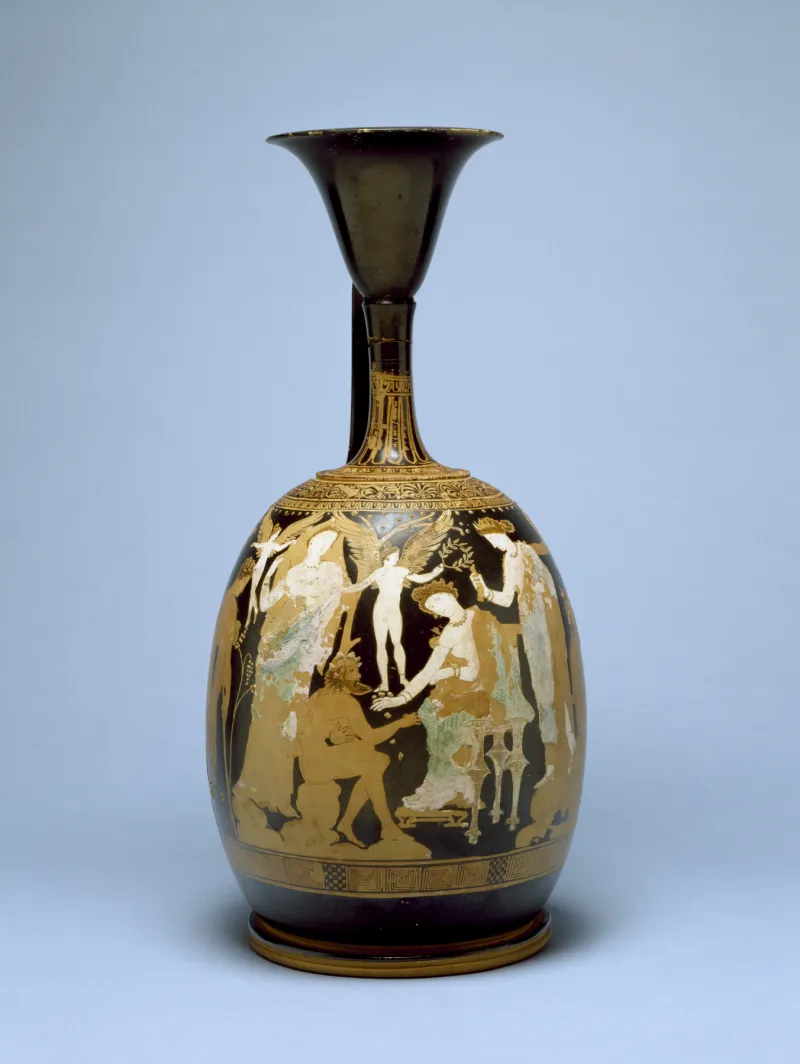 Apollonia Painter - Red-Figure "Kerch"-Style Lekythos - Walters 